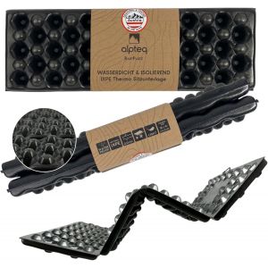 Acdsgd-Rastplatz Coussin D'assise Pliable, Matelas Thermique D'ext&eacute;rieur, Pour Jardin, Camping Et Loisirs, Imperm&eacute;able, Isolant Et Ultra L&eacute;ger, Id&eacute;al Pour Sac &Agrave; Dos Et Chaise, Noir - Neuf