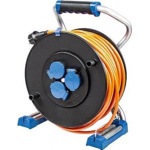 As-schwabe Xperts 50m Rallonge &eacute;lectrique Avec Enrouleur - Neuf