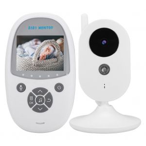 Babyphone Video Sans Fil Lcd 2,4 Pouces Avec Vision Nocturne Et Surveillance De La Temperature, 100-240 V (Ue) - Neuf