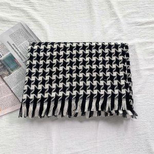 Tendance Plaid Couverture &Eacute;charpe Foulards Femmes Hiver Chaud Tartan V&eacute;rifi&eacute; Ch&acirc;le Wrap &Eacute;charpe En Cadeau - Neuf