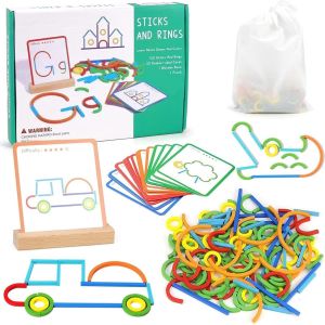 KAL-Jeux Puzzle Enfants 3-6 Ans, Jeux En Bois Montessori &Eacute;ducatifs, Jeux Interactifs Pour Enfants 3 Ans, Cadeau Enfant Anniversaire De No&euml;l - Neuf