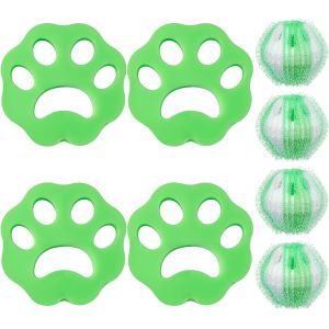 MEVRONISSHOP-Attrape Poils Machine &agrave; Laver avec Rasoir Anti Bouloche Manuel Kit &Eacute;pilateur pour Poils d'animaux et Boules Anti Peluches R&eacute;utilisables pour V&ecirc;tements Textiles Canap&eacute; Tapis Si&egrave;ge Voiture - Neuf