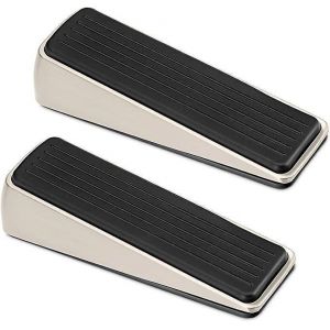 But&eacute;e de porte, but&eacute;e de porte en 2 parties, but&eacute;e de porte au sol, but&eacute;e de porte robuste en zinc et caoutchouc pour salle de bain et cuisine - Neuf