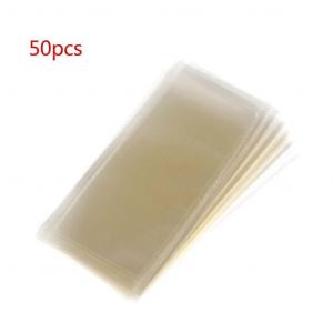 50 Pcs/Set P&ecirc;che Pva Sac 5x10cm Eau Dissolvant Carpe Soluble Bouillette App&acirc;t Tack - Neuf