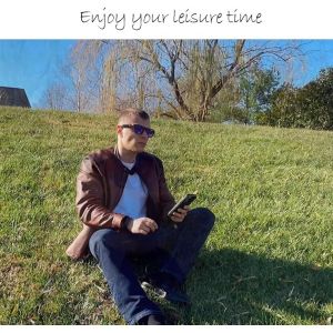 Oho Lunettes Intelligentes, Lunettes De Soleil Polaris&eacute;es Avec Haut-Parleur Bluetooth, Protection Uv Athl&eacute;tique/Ext&eacute;rieure Et Contr&ocirc;le Vocal, Unisexe, Monture Marron - Verres Noirs, Standard - Neuf