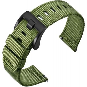 Quick Release Nylon Watch Strap Military Watch Bands For Men 18mm 19mm 20mm 22mm 24mm.[U960] - Neuf
