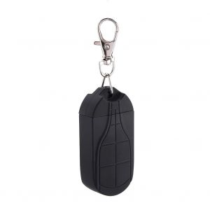 Hjlian Porte-Cles En Plastique Durable, Mini Lampe Cob D'exterieur Pour Camping, Randonnee, Eclairage Nocturne, Noir - Neuf