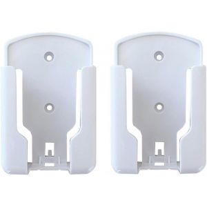 JEXNOVASHOP-Porte Telecommande Mural, Lot de 2 Support Telecommande pour Climatiseur, Boîte de Rangement Telecommande TV Universelle, avec Adhésive et Vis, pour Bureau Chambre à Coucher - Neuf