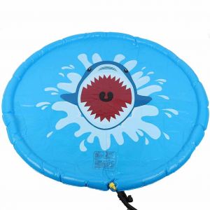 Tapis De Jeu Gonflable D'exterieur Pour Enfants (Requin Bleu) - Neuf