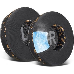 KAL-Gel De Refroidissement Mousse Coussin Coussinets Pour Skullcandy Cassette On-Ear Les Sans Fil Casques, Coussinets D`Oreille En Tissu De Soie Glacée, Mousse Haute Densité - Neuf