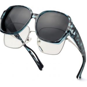 Kalanka-Surlunettes De Soleil Polarisées Sur-Lunettes De Soleil Femme Pour Conduite, Cyclisme, Sport Et Loisirs Protection Uv400 - Neuf