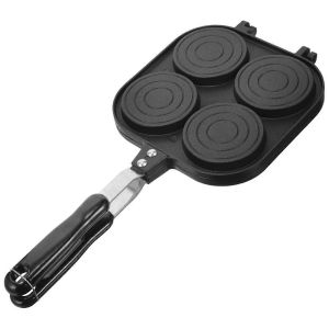 Wheel Pie Grill Pan Mini Poêle À Frire Poêle À Pancake Double Face - Neuf