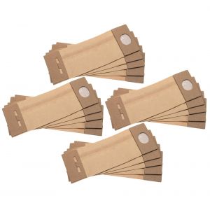 vhbw 20x Filtres turbo remplacement pour Makita 193293-7 pour ponceuse, ponceuse orbitale - Lot de sacs d'aspiration en papier - Neuf