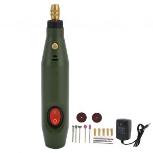 XYONG Outils de meulage electriques, nettoyage, mini polissage, outil de gravure economique pour acier inoxydable, ceramique, verre, prise US 100-240 V - Neuf