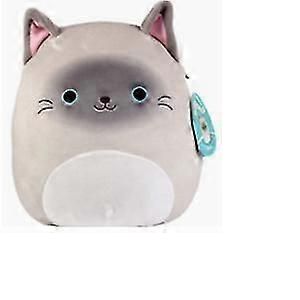 Felton le chat siamois de 25 cm - Peluche Kellytoy sous licence officielle - Jouet en peluche doux et moelleux à collectionner - 25 cm - Neuf