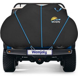 Subzonal-Housse Velo Pour 2 V&eacute;los - 900d Housses Pour V&eacute;lo Protection Velo Pu Imperm&eacute;able Protection Velo, Bache Velo Exterieur Velo Avec Corde De 6m, Boucles Coupe-Vent Et Sac De Rangement - Neuf