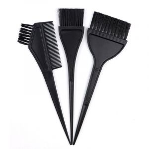 Lot De 3 Pinceaux De Coloration Pour Cheveux, Peignes, Brosses De Teinture Pour Cheveux, Outils D'application De Teinture Pour Cheveux Décolorés, Pour Salon De Coiffure - Neuf