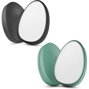 Checarzhn--No1-Nano Glass Lot De 2 Râpes Pour Callosités Et Callosités Pour Un Soin Doux Des Pieds, Pour Enlever Les Callosités Humides Et Sèches, Avec Protection Contre La Poussière - Neuf