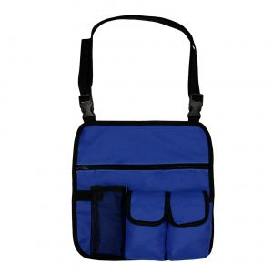 Organiseur de siège de plage imperméable 12,5 x 13 pouces (bleu lac) Organiseur à 4 poches - Neuf