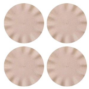 Bord D'oreille En Bois Western Dining Mat Table R&eacute;sistant &Agrave; L'huile,Imperm&eacute;able,&Agrave; La Salet&eacute; Et &Agrave; La Chaleur Tapis De Salle &Agrave; Manger Cre - Neuf