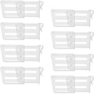 8 Pièces Séparateurs De Réfrigérateur Séparateurs De Séparateurs De Réfrigérateur De Cuisine Diviseur De Réfrigérateur Répartiteurs D'espace Pour Les Fournitures De Cuisine Et Domicile - Neuf