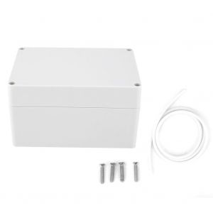 Boitier de jonction exterieur etanche en ABS, boitier d'alimentation de securite 160 x 110 x 90 mm, IP65 - Neuf