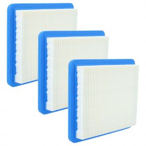 vhbw 3x filtre compatible avec Briggs & Stratton 12C600, 12C700, 12E600, 12C800, 12D600, 12E800, 12D800, 12E700 tondeuse &agrave; gazon - 13,2 x 11,5 x 2,1cm - Neuf
