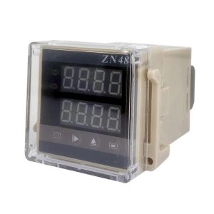 Série ZN48 Relais temporisé numérique 12VDC Comptage de temps multifonction - Neuf