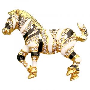 Broche Tendance Pour Femme, &Eacute;pingle &Agrave; Revers De S&eacute;curit&eacute; Vintage En &Eacute;mail Et Strass, Bijoux Pour V&ecirc;tements, Sac &Agrave; Dos, Veste, Chapeau, D&eacute;coration Diy - Neuf