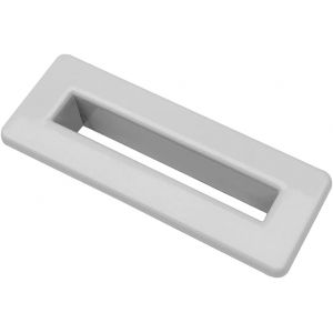 SJZG-Couvercle De Trop-Plein Blanc | Cache-Trou Carré | Garniture Rectangulaire Pour Salle De Bain Et Wc - Neuf