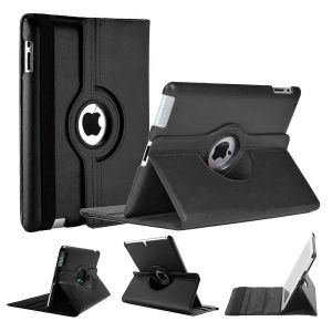 ¿¿tui en cuir avec support rotatif ¿¿ 360¡ã pour iPad Air 3 (2019) 10,5 pouces et iPad Pro 10,5 pouces (2017) A1701 A1709, noir, fonction veille/r¿¿veil automatique - Neuf