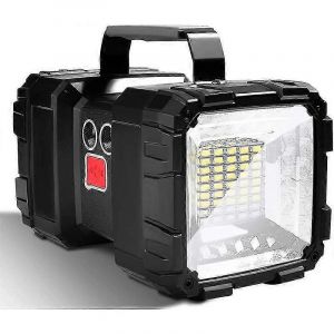 Lampe torche LED rechargeable, autonomie ultra longue, haute puissance, &eacute;tanche, lanterne de camping - Neuf