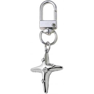 Kal-Porte-Clés Pendentif Étoile Y2k En Métal Pour Femmes Et Hommes,Cadeau D'amitié,Décoration De Sac À Main,Bijoux Faits À La Main,Cadeau - Neuf