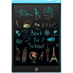 Tablette Dessin Enfant, 12 Pouces Tablette D'&eacute;criture LCD Ardoise Magique Effacable Jouet Enfant 2 3 4 5 6 7 Ans Cadeau Bebe Bloc Note Numerique Fidget Toys Jeux Educatif - Neuf