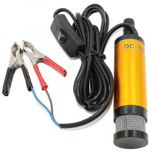 Pompe submersible 12 V pour le pompage d'eau et de diesel (38 mm) - Pompe de transfert eau/huile/diesel - Neuf