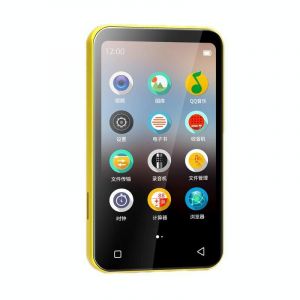 Lecteur MP4 Écran Couleur 32G WiFi Bluetooth Autonomie Longue Vidéo HD Jaune YONIS - Neuf