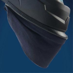 Casque de soudeur Bavoir anti-brûlure Écharpe anti-éclaboussures Facile à installer Bavoir de soudure amovible Protection de soudage - Neuf