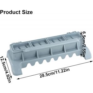 16 Brochettes en Acier Inoxydable, Brochettes Kebab en Acier Inoxydable, Brochettes de Barbecue de 36 cm de Long pour BBQ, Barbecue en Plein Air et R&eacute;unions Familiales - Neuf