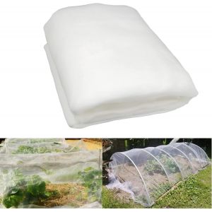ASFASFq-Filet Anti Insecte 3m x 10m, Filets pour Jardin, Filet Anti Insecte Potager, Maille Fine Anti-Insecte en Maille pour la Protection des Plantes, Fleurs, Légumes et Fruits - Neuf