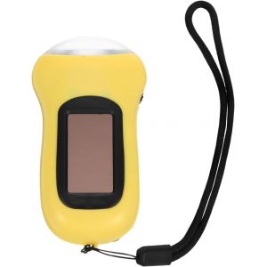 Lampe De Poche Solaire Rechargeable Led Pour Camping Et Randonn&eacute;e Lampe Portable Ext&eacute;rieur Avec Manivelle - Neuf