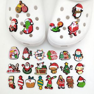 26pcs De No&euml;l De Bande Dessin&eacute;e Croc Chaussures Fleur De Chaussure Boucle De No&euml;l E - Neuf