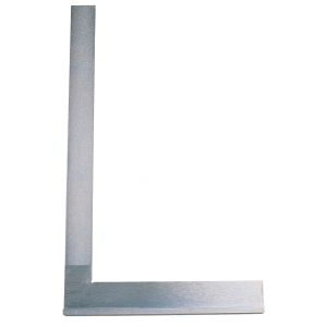 &Eacute;querre de m&eacute;canicien simple 90&deg; en acier au carbone galvanis&eacute; avec but&eacute;e 500x280 mm MIB WHV500280 - Neuf