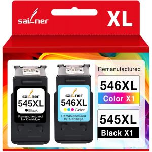 Pg-545Xl Cl-546Xl Cartouche D'Encre Remplacement Pour Cartouche Canon 545 Et 546 Pour Pixma Ts3350 Mx495 Ts3150 Ts3151 Ts3351 Mg2550S Mg2555S Mg3050 Mg2950 Mg3051 Mg2450 Mg2500 Tr4550 Tr4551 - Neuf