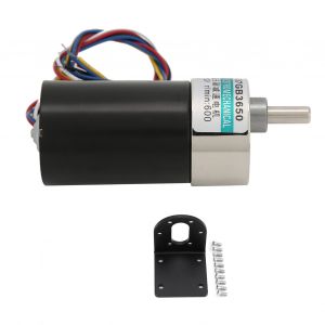 XYONG Mini reducteur de vitesse a moteur sans balais avec support, rotation horaire/antihoraire, DC24 V, pour micro-machines XD-37GB, 3650 tr/min - Neuf
