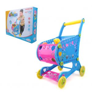 1 ensemble de jouets de chariot de courses de simulation de supermarche pour enfants et tout-petits - Neuf