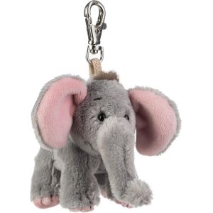 KAL-Schaffer 0260 Porte-Clés Peluche Éléphant ¿Babysugar Rosé¿ - Neuf
