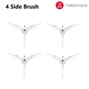 Pour Xiaomi 1S 1St Mi Roborock S50 S5 Max Mijia Filtre Hepa Brosse Lat&eacute;rale Brosse Principale Robot Aspirateur Accessoires.4 Side Brushes. - Neuf