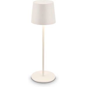 Lampe De Table Sans Fil Led Ip44 Avec Touch, Dimmable, Batterie Et Source Lumineuse Interchangeables, Lampe De Chevet Sans Fil, Lampe De Salon À Poser, Lampe Chevet, 11x33 Cm, Noir - Neuf