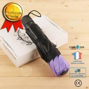 Parasol - Confo® - Lotus - Noir - Anti-Uv - Manuel - Neuf
