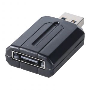 Adaptateur USB 3.0 vers SATA/eSATA pour disques durs 2,5"" et 3,5"" et taux de transfert haute vitesse jusqu'a 3 Gbit/s - Neuf